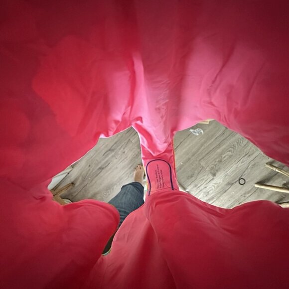 $162 NWT Trina Turk PLAYA DE FLOR PLUNGE MAILLOT Swimsuit Sz 14 Flutter Sl 1 Pc - Picture 7 of 8